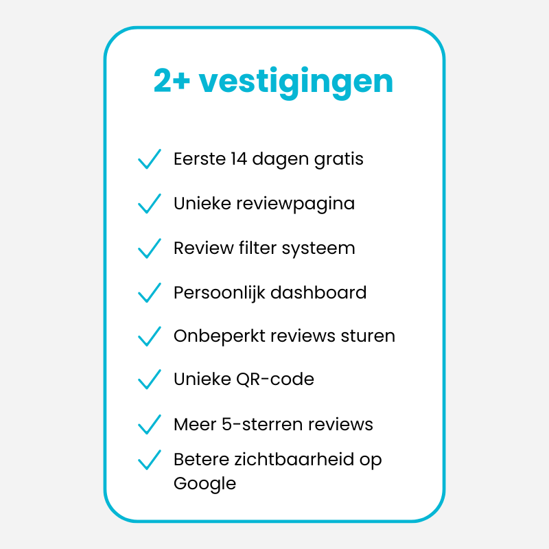 2+ vestigingen